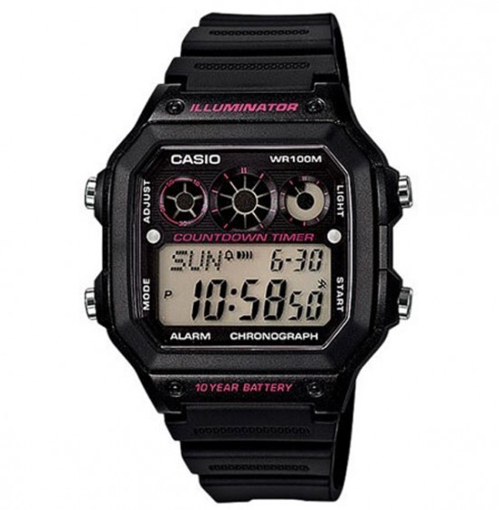 CASIO - GLU -YOUTH DIGITAL - AE1300WH-1A2