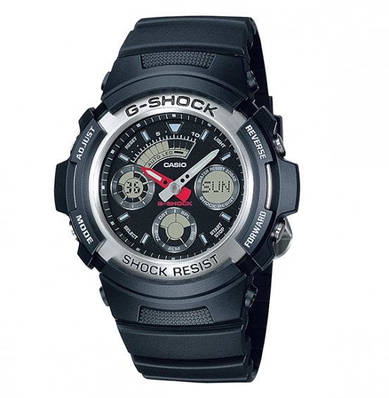 Casio G-Shock Standard Analog Digital Watch Blue AW590-1A