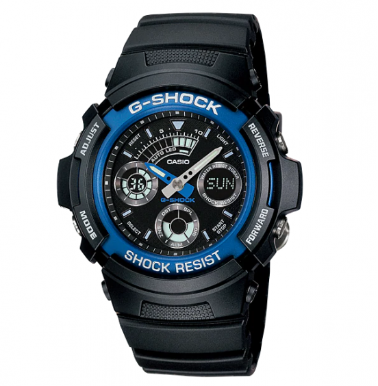 Casio G-Shock Standard Analog Digital Watch Black