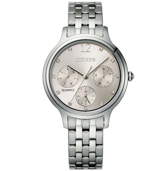 CITIZEN QUARTZ CHRONOGRAPH 33mm- ED8180-52X