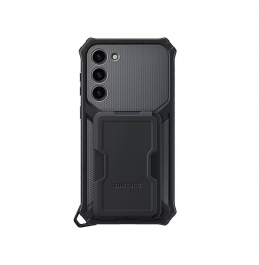 Samsung S23 Plus Rugged Gadget Case Titan Black- EF-RS916CBEGWW