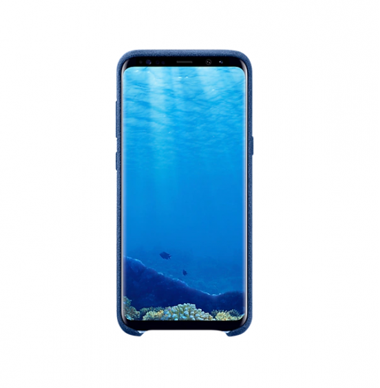 Samsung Galaxy S8+ Alcantara Cover Blue EF-XG955ALEGWW