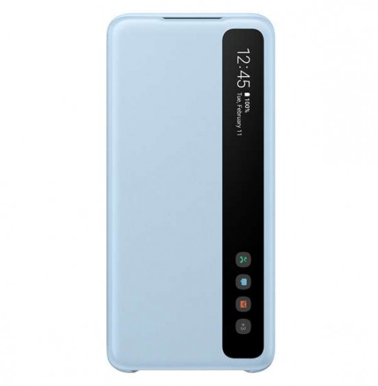 S20 Clear View Cover Blue EF-ZG980CLEGWW