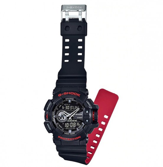 G-SHOCK Black and Red - GA400HR-1A