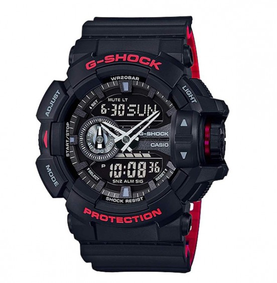 G-SHOCK Black and Red - GA400HR-1A