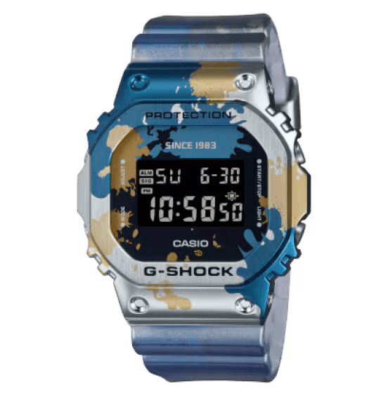 CASIO G-SHOCK G-STEEL 5600 SERIES GM5600SS-1D